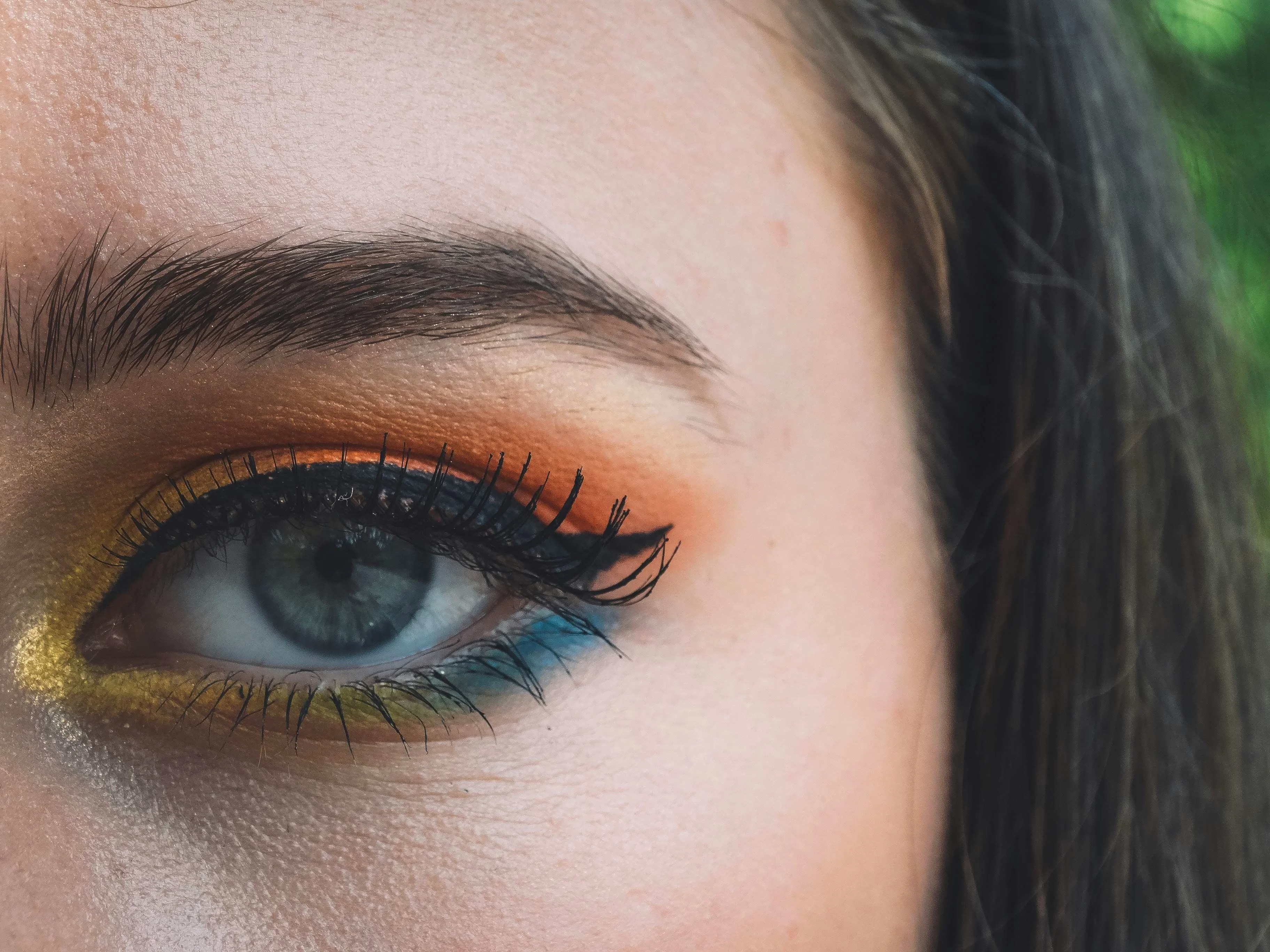 Festival Ready Glitter Look