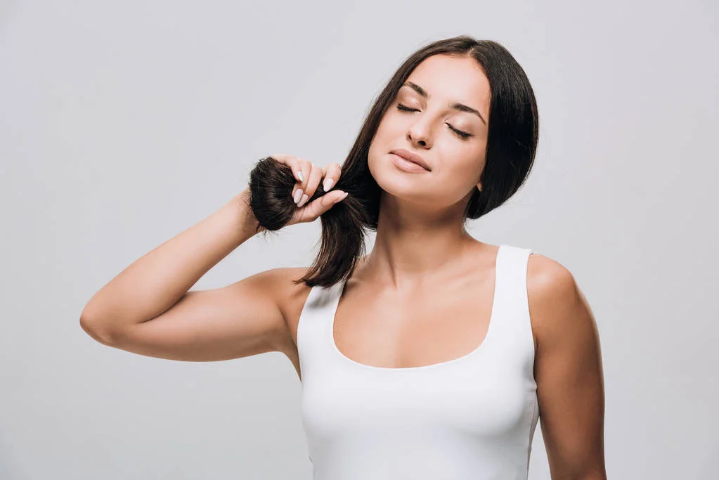 Gray Hair Shine Routine